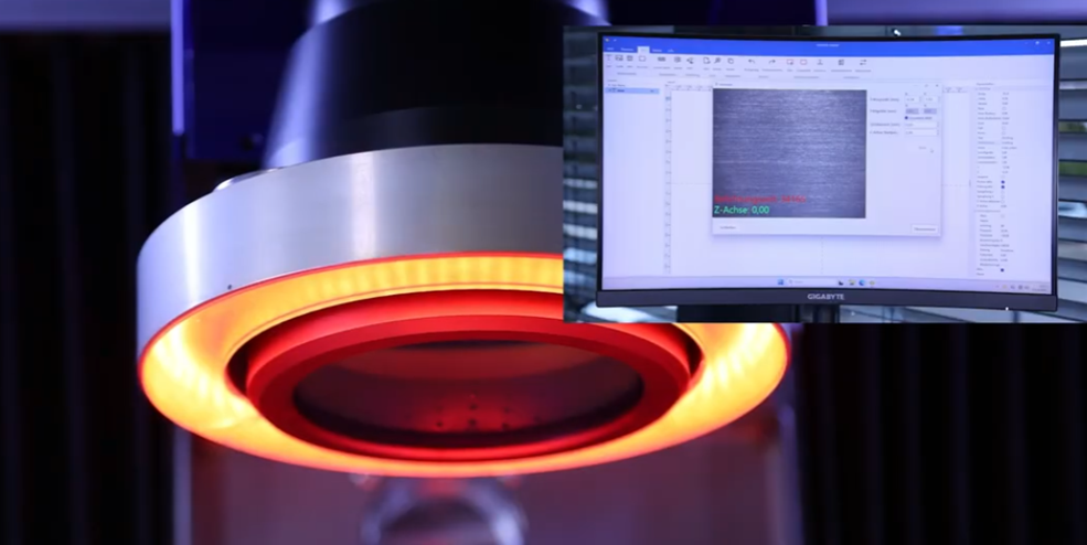 AnyMarker Autofocus zur automatischen Höhenmessung und Fokussierung für die Laserbeschriftung