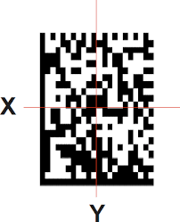 Axial Non Uniformity DataMatrix-Code