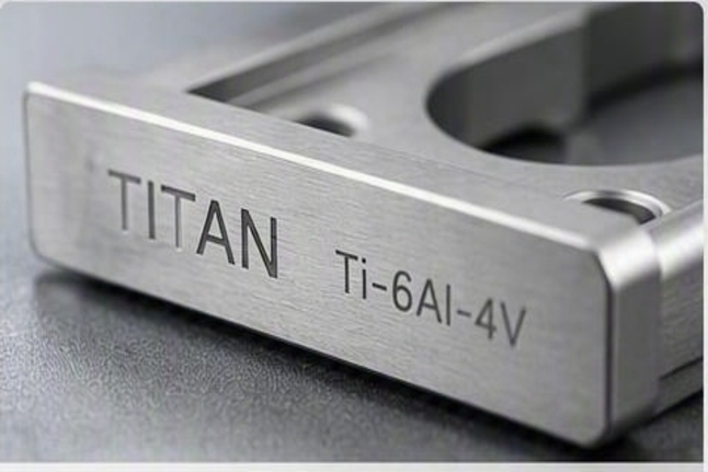Titan Laserbeschriftung