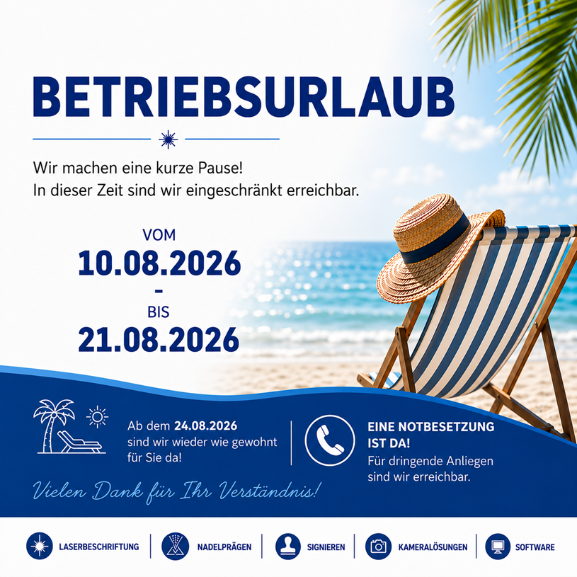 Betriebsurlaub 2026